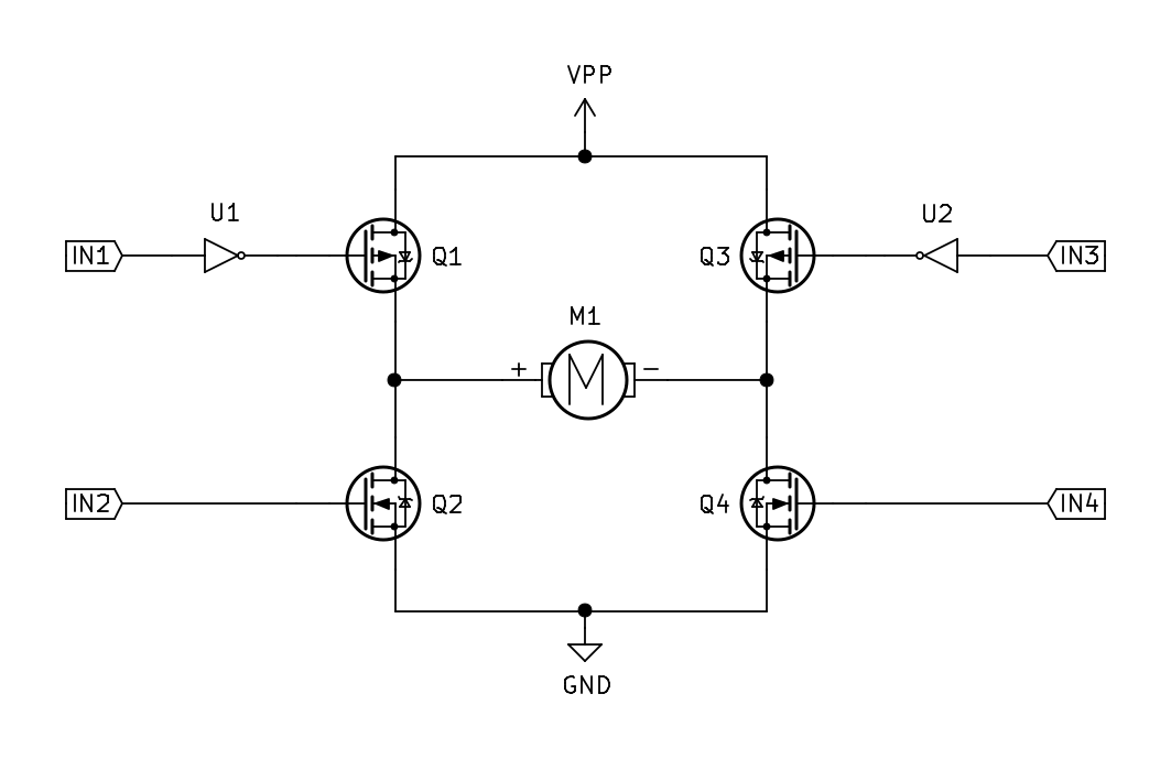 H-bridge base circuit