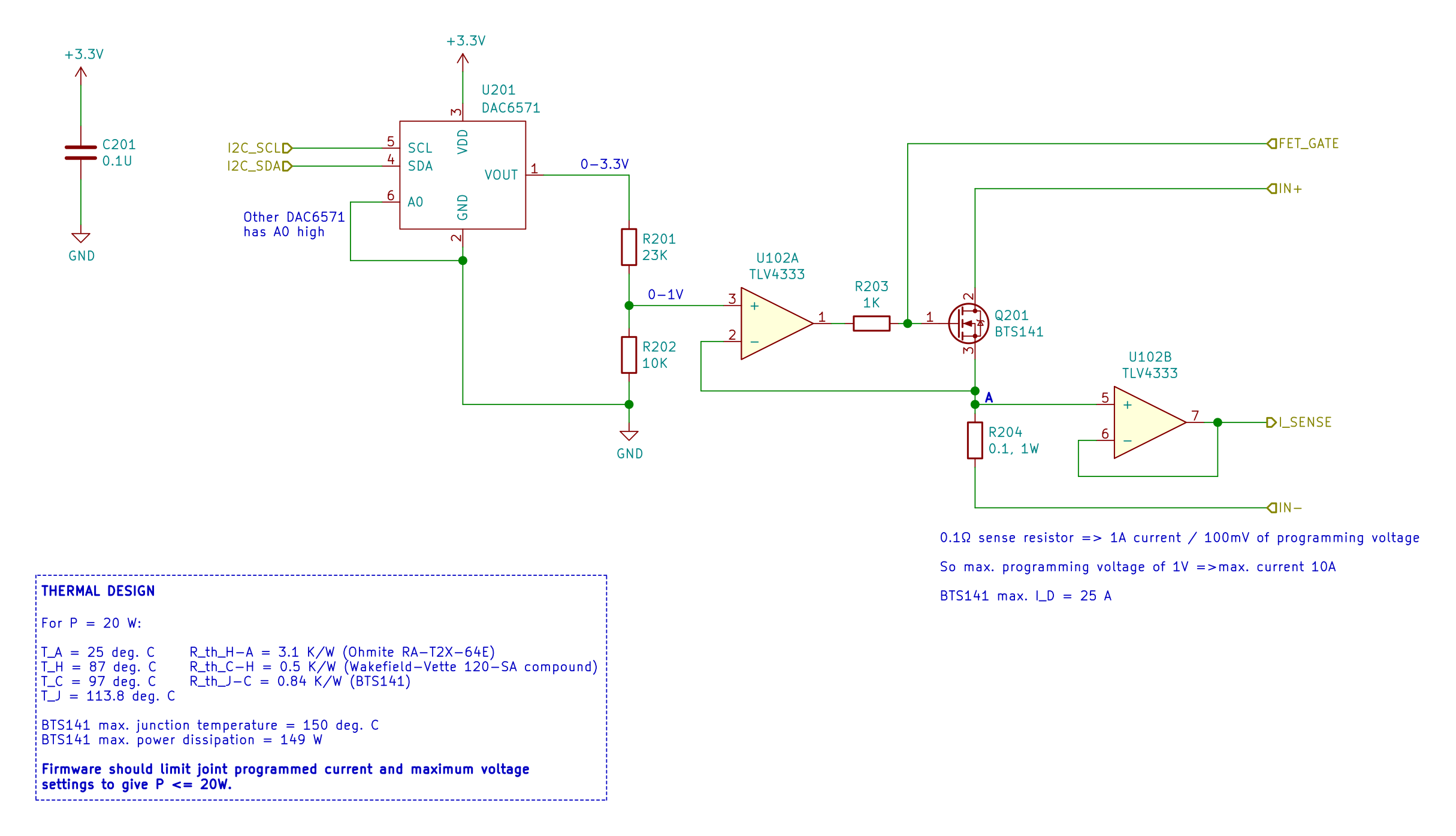 Teensy Load current control schematic